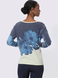 Pull en tricot fin 30% laine