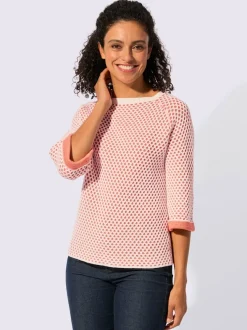 Pull en tricot manches 3/4