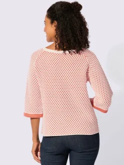 Pull en tricot manches 3/4
