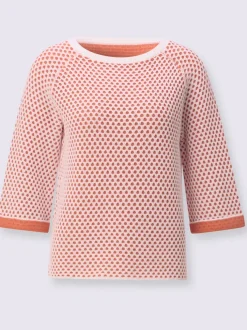Pull en tricot manches 3/4