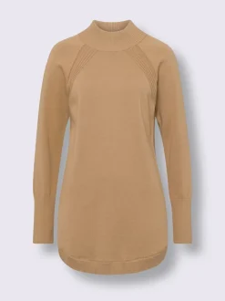 Pull long pur coton