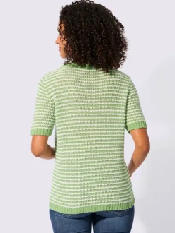 Pull à manches courtes 50% coton