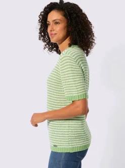 Pull à manches courtes 50% coton