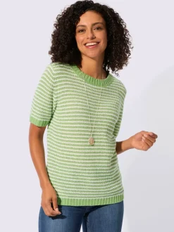 Pull à manches courtes 50% coton