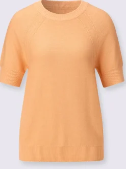 Pull à manches courtes 50% coton