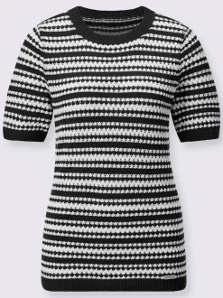 Pull à manches courtes 50% coton