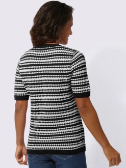 Pull à manches courtes 50% coton