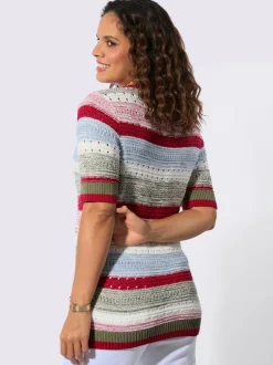 Pull à manches courtes 50% coton
