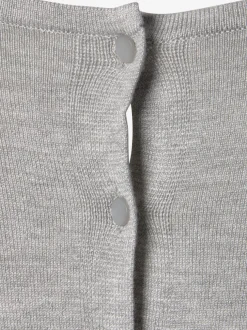 Pull à manches courtes patte de boutonnage au dos