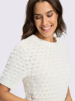 Pull à manches courtes produit certifié ocs