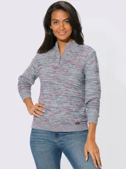 Pull à manches longues 50% coton