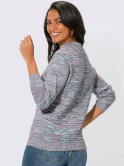 Pull à manches longues 50% coton