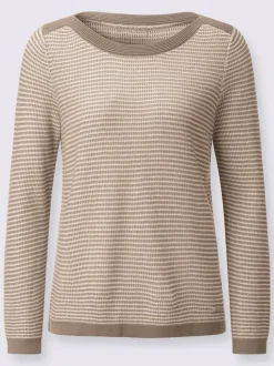 Pull à manches longues 50% coton
