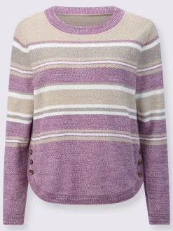 Pull à manches longues 50% coton