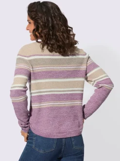 Pull à manches longues 50% coton