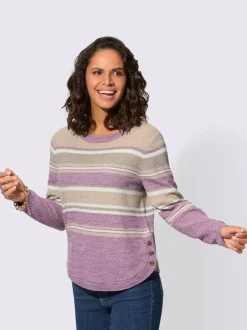 Pull à manches longues 50% coton