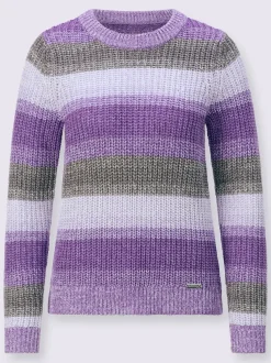 Pull à manches longues 55% coton