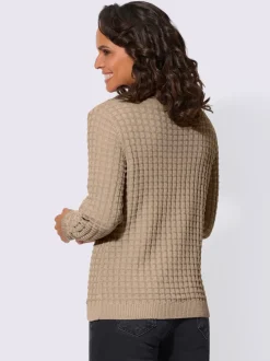 Pull à manches longues 50% coton