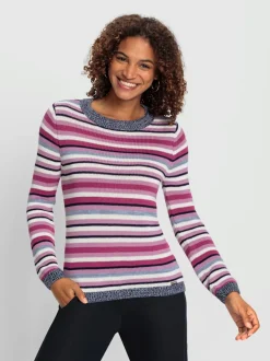 Pull à manches longues 50% coton