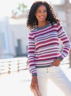 Pull à manches longues 50% coton