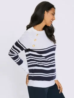 Pull à manches longues manches raglan