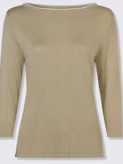 Pull à manches 3/4 pure viscose