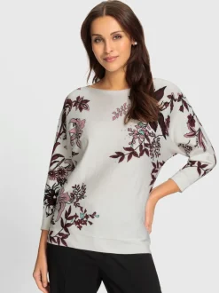 Pull à manches 3/4 70% viscose (ecovero)