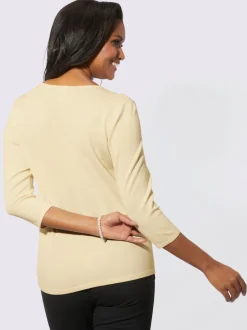Pull à manches 3/4 70% viscose (ecovero)