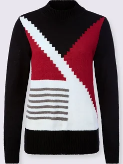 Pull motif intarsia