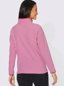 pull polaire col montant à glissière