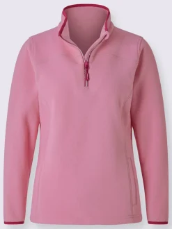 pull polaire col montant à glissière