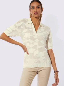 Pull polo coton de qualité