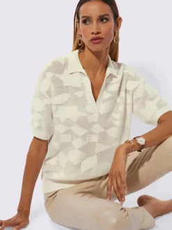 Pull polo coton de qualité