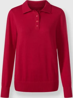 Pull polo pur coton