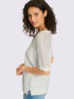 Pull pur coton