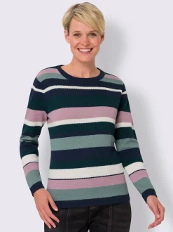 Pull à rayures rayures tendance