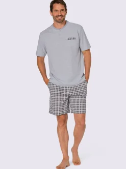 Pyjama court haut en jersey fin