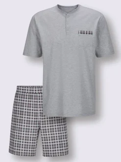 Pyjama court haut en jersey fin