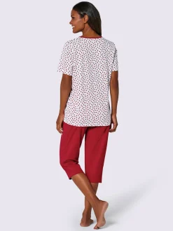 Pyjama court jersey fin