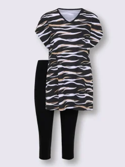 Pyjama court jersey fin