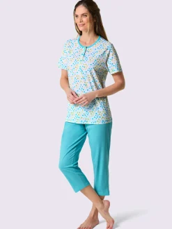 Pyjama court jersey fin