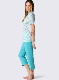 Pyjama court jersey fin