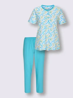 Pyjama court jersey fin