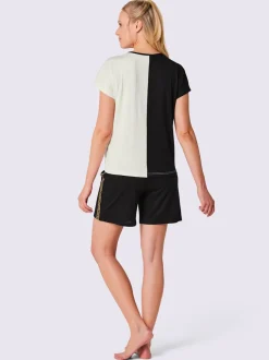 Pyjama court jersey fin