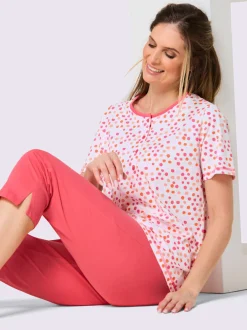 Pyjama court jersey fin