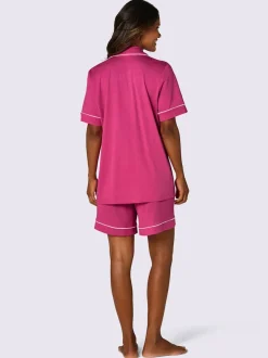 Pyjama court jersey fin