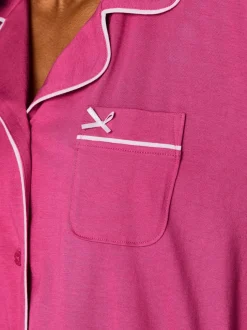 Pyjama court jersey fin