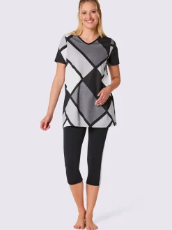 Pyjama court jersey fin