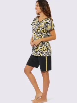 Pyjama court jersey fin