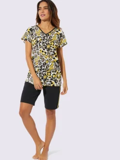 Pyjama court jersey fin